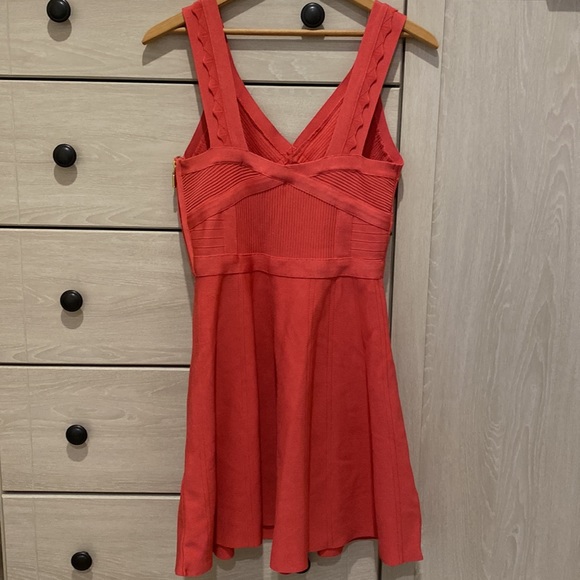 Rose pink Guess bandage dress, size medium - Picture 8 of 16